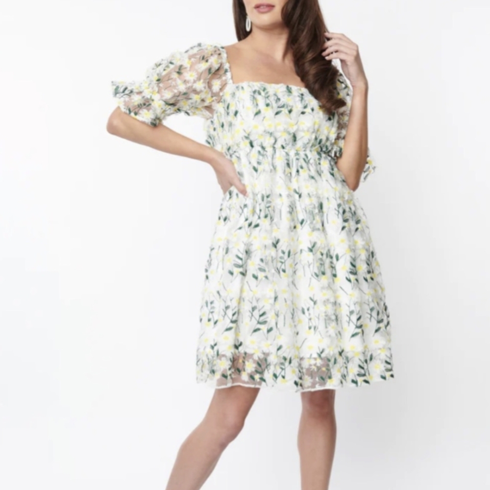 Magnolia Place Babydoll Mini Dress